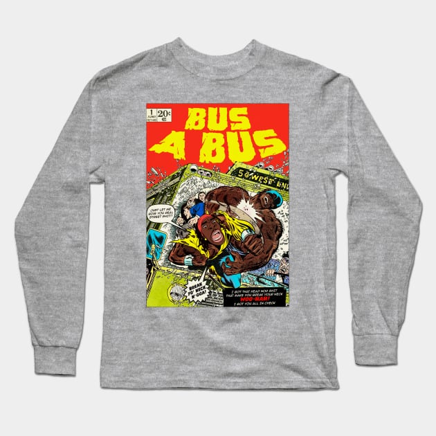 Bus Long Sleeve T-Shirt by adslibitum